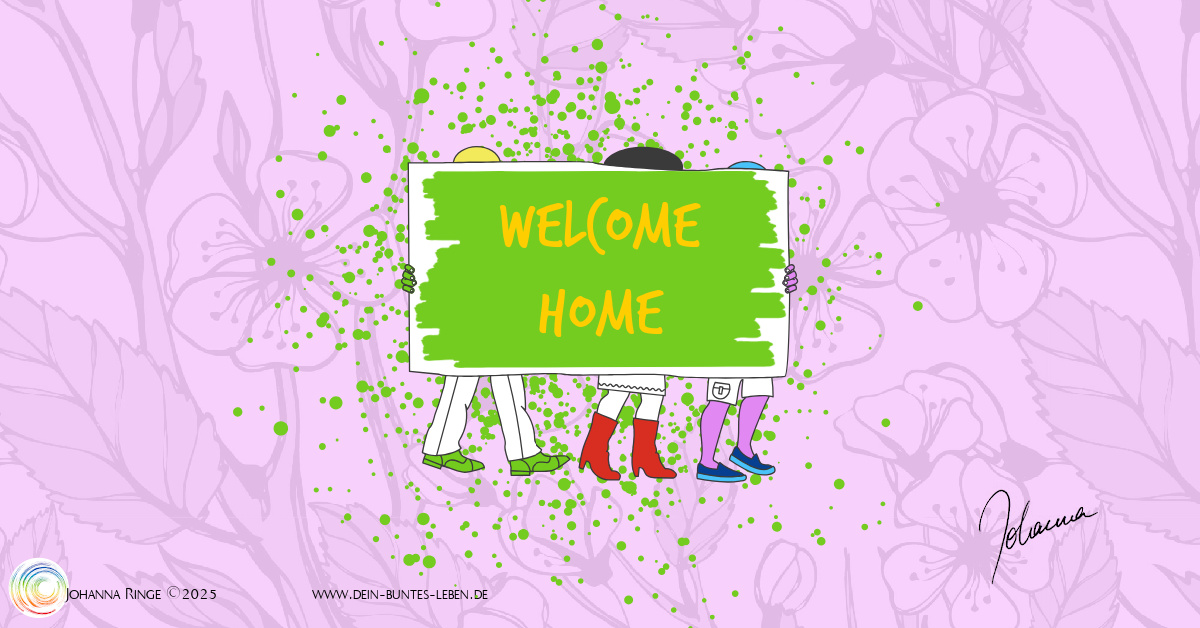 Welcome home. Mensa Jahrestreffen 2025 in Bremen. ©Johanna Ringe www.dein-buntes-leben.de